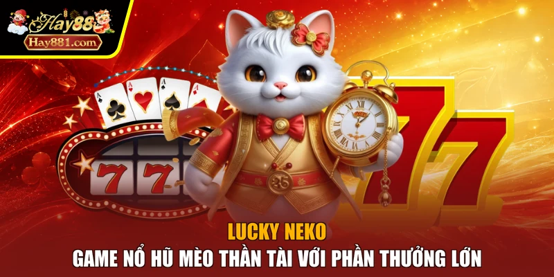 Lucky Neko - Game Nổ Hũ Mèo Thần Tài Với Phần Thưởng Lớn